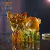 Explosiones Cerdo de la Suerte Adornos de la Suerte Apertura de Empresa Reunión Anual Regalo Ruyi Yuanbao Grupo de Cerdos Compra al por Mayor