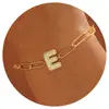 2024 Nuevo Diseño Transfronterizo de Amazon Pulsera de Clip para Papel Burbuja con 26 Letras Incrustadas de Circonita Regalo de Moda