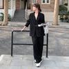 Traje de Dos Piezas para Mujer 2025 Ropa Nueva de Primavera y Otoño para Mejorar la Calidad Traje de Moda + Traje de Pantalones Traje de Dos Piezas