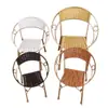 Silla de Ratán, Silla con Respaldo, Silla Pequeña de Ratán para Niños, Silla Individual para Adultos para Uso en Casa, Silla de Ratán Tejido, Silla de Balcón, Silla de Ratán para Exteriores