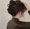 Grampo de volume para cabelo grande feminino 2024 Novo grampo de cabelo superdimensionado parte de trás da cabeça penteado de alta qualidade grampo de tubarão grampo adorno de cabeça