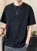 Camiseta Personalizada de Manga Corta para Hombre Verano 2026 Nueva Moda Elegante Holgada Cuello Redondo Casual Camiseta Camiseta para Hombre