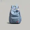 Mochila Fresca e Simples com Estampa de Letras para Mulheres, Novo Modelo 2026, Adequada para Alunos do Ensino Fundamental II e Médio, Bolsa Versátil de Grande Capacidade para Viagens Curtas