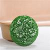 Colgante de Mongolia Exterior jaspe de imitación verde espinaca de Xinjiang colgante de jade Hetian puesto de Jianghu fabricantes de jade al por mayor