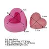 Bh014 Molde de Silicona para Jabón con Forma de Corazón Molde Decorativo Regalo de San Valentín para Decoración de Boda