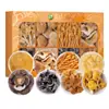 Ocho Tesoros de la Montaña Heyu - Caja de Regalo de Champiñones 415g, Caja de Regalo de Productos Secos, un regalo popular para fiestas corporativas para beneficios de empleados