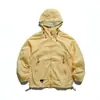 Chaqueta Ligera Rumeng con Capucha de Tacto Fresco para Protección Solar para Hombres y Mujeres, Chaqueta Fina de Verano para Exteriores con Bloqueo de Color y Protección UV