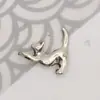 Ventas Directas de Fábrica DIY Retro Aleación de Zinc Accesorios para Joyería 1 Colgante de Collar de Animal Colgante