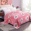 Ke Lake têxtil para casa 270g manta de veludo mink nuvem lençol de cama de veludo dupla face flanela manta de veludo coral atacado