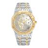 Relojes de la marca MISSFOX explosiones de comercio exterior Europa y Estados Unidos gran moda estrellas creativas Relojes de diamantes para hombre