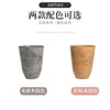 Vaso de Ovos de Cimento Plástico Madeira Resina Espessa Simples Escandinavo Grande Diâmetro Chão de Pátio Sala de Estar Vaso Grande para Plantas Verdes