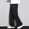 Pantalones Finos de Verano para Hombre 2026 Nuevo Estilo Sueltos de Pierna Ancha Rectos de Secado Rápido Casuales Largos Modernos