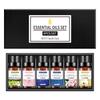 Caja Set de Aceites Esenciales de Aromaterapia Solubles en Agua Transfronterizo, Lavanda Rosa 10ml Set de Aceites Esenciales Especial para Humidificador Caja de Regalo