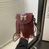 Bolso de Hombro Cruzado de Moda Versátil Simple Casual Elegante con Borlas de Gama Alta Transfronterizo Invierno 2026