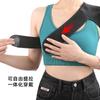 Protección de Hombro Deportivo, Correas de Hombro Ajustables para Hombre y Mujer, Equipo Deportivo Protector Calentado y Presurizado para Levantamiento de Pesas con Barra, Protección de Hombro