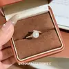 Exquisito Anillo de Perla Brillante Estilo Francés, Moderno y Versátil, Diseño de Nicho con un Toque de Lujo, Elegante Anillo de Perla Brillante