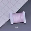 Cinta Delgada 2mm Cinta de Satén Cinta de Colores Cinta de Seda Cinta para Decoración de Muñecas Hechas a Mano Cinta para Regalos DIY Cinta para Marcadores de Libros Cinta para Coletas