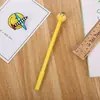 Pluma de Gel de Pato de Goma Suave de Dibujos Animados Creativos para Estudiantes, Bolígrafo de Firma Fresco para Oficina, Papelería Linda para Estudiar, Bolígrafo a Base de Agua