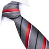 Corbata de Cachemira Rayada Casual de Moda para Hombre Lista para Usar del Fabricante 8cm Atada a Mano Formal Negocios Accesorios para el Lugar de Trabajo
