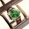 Reloj de hombre con correa de marca suiza, reloj de lujo para estudiantes masculinos, resistente al agua, explosiones de comercio exterior en vivo, una generación de cabello