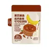 Mezcla para Muffins de Plátano y Cacao Alto en Calcio Zhanyi Bolsa Exprimidora para Desayuno Familiar Premezcla en Polvo para Gofres Merienda Uso para Dorayaki