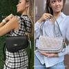 Comercio Exterior Transfronterizo Nuevo Bolso de Hombro Retro Europeo y Americano con Estampado de Serpiente de Moda Bolso Cruzado de Silla con Estampado de Flores Antiguas para Mujer