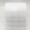 Etiquetas Adhesivas de Papel Cobre en Blanco Disponibles 32X25 Horizontal Doble Fila Resistentes a Altas Temperaturas Papel de Impresión Pegatinas de Código de Barras