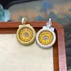 Thangka de Rekang, Xizang, Nepal, Pintado à Mão Puro, Mantra do Guarda-Chuva Branco 2.0 Cartão do Coração
