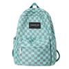 Mochila Estilo Ins Coreano Cuadros de Ajedrez Estilo Japonés Harajuku Pequeña Fresca Estudiante de Secundaria Preparatoria
