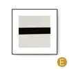 Pintura decorativa abstracta moderna y sencilla en blanco y negro con combinación de colores para sala de estar, sofá, fondo, mural de pared, modelo de habitación, pintura colgante cuadrada.