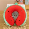 Almohada de Espuma Viscoelástica en Forma de U Almohada de Dibujos Animados en Forma de U logo Regalo para Actividad Almohada de Viaje Siesta Almohada Cervical para el Cuello