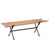 Taburete doble para camping al aire libre 900D, taburete de aleación de aluminio, taburete plegable para patio de camping, banco de almacenamiento portátil, campamento