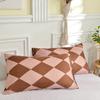 Funda de Almohada Estampada Funda de Almohada Sarga Estudiante Individual Adulto Funda de Almohada Exfoliante de Cuero Par Diámetro Interior 74x48cm