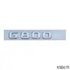 Adequado para Mercedes-Benz Brabus Nova Classe G Carro Modificado Logotipo G700 800 900 Palavra de Cilindrada Marca Traseira Marca de Cauda Adesivo de Carro