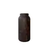 Jarrón Retro Carbonizado de Madera para Arreglo Floral, Decoración del Hogar, Adorno Decorativo Estilo Nórdico