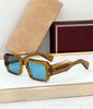 JMM MIGLIA Gafas de Sol de Lujo Hechas a Mano Vintage Europeo y Americano Caja Pequeña Gafas de Sol de Moda de Alta Gama para Fiesta al Aire Libre Transfronterizas