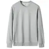 Moletom masculino de outono e inverno, com forro de fleece, grosso, quente, de corte solto, estilo coreano, de manga longa