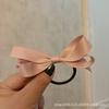 Estilo coreano, dulce chica estudiante, cuerda para la cabeza, pajarita rosa, banda de goma para el cabello, cuerda para el cabello, tocado de cuerda para el cabello