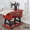 YL1010 tamaño pequeño estilo retro nostálgico máquina de coser de simulación caja de música caja de música regalo creativo de cumpleaños para niña
