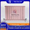 Radiador composto de aço-alumínio GLZY80-80/600-1.2 radiador de encanamento de aço-alumínio de parede de engenharia fabricante