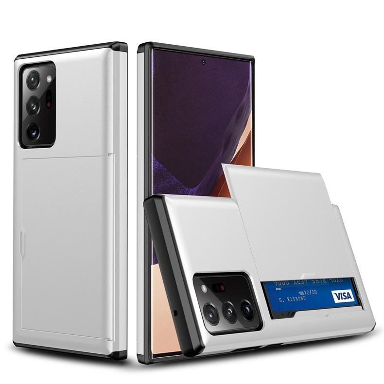 手机壳 三星note20手机壳 插卡保护套