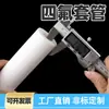 Revestimento de PTFE Manga de PTFE Tubo de PTFE Plástico Rei Resistente a Altas Temperaturas Teflon Tubo Rígido Haste Oca Processamento