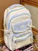Nuevo Mochila de Estilo Universitario de Aspecto Elevado, Fresca y Dulce, Transparente, para Estudiantes de Secundaria y Preparatoria, Ligera para Viajes, Gran Capacidad