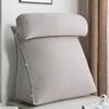 Cojín Nórdico de Cabecera Respaldo Grande Tatami Bolsa Suave Mujeres Embarazadas Lactancia Protección Cintura Almohada de Cama Sofá Almohada Triangular de Cama