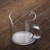 Vaso pequeño de leche de cristal italiano para espresso Mini Jarra de leche taza para latte doble boca vaso pequeño de leche utensilios de café