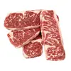 Carne de Asa Angus da Fábrica Australiana 558 M3+ Corte Original Bife, Pena, Flocos Alimentados com Grãos, Churrasco Suculento no Topo da Cabeça