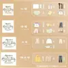 Bolsa de Armazenamento de Viagem Dutuo Bolsa-na-hora Essenciais de Viagem Bolsa de Armazenamento de Roupas de Jardim de Infância Mala Bolsa Selada