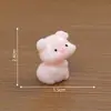 Micro-Paisagem Criativa Rosto Amigável Animais Pequenos Casa de Bebê Decoração DIY Acessórios Mini Carros de Mesa Enfeites