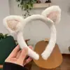 Linda Nueva Diadema de Dibujos Animados para Mujer, Diadema de Felpa para Lavarse la Cara y Aplicarse Mascarilla Facial, Accesorio para el Cabello Antideslizante