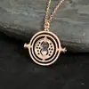 Joyería Creativa Transfronteriza Europea y Americana Serie de Collar de Reloj de Arena y Aretes de Venta Caliente Transfronteriza Cadena para Suéter